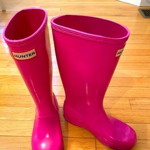 Original big kids glass rain boots